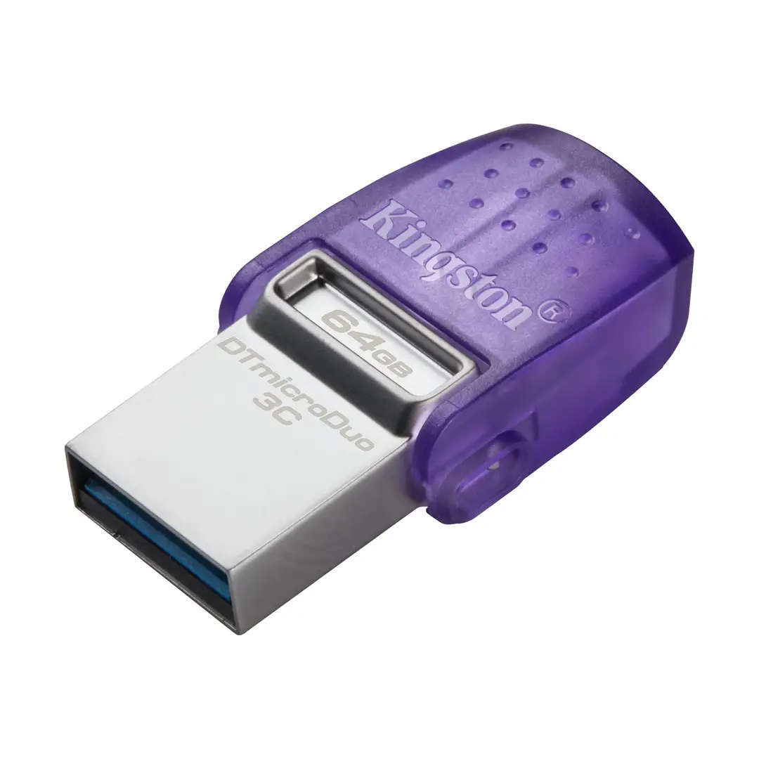 Kingston DataTraveler microDuo 3C Type-C USB 3.2 64GB, 200MBs (DTDUO3CG3 64GB) Pendrive Kingston DataTraveler microDuo 3C 64GB