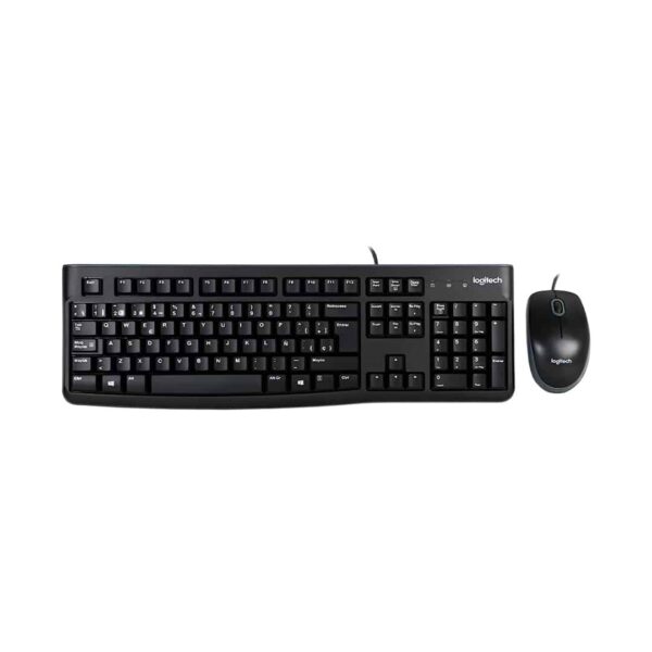 Teclado Logitech MK120 - Alámbrico / Combo Teclado y Mouse