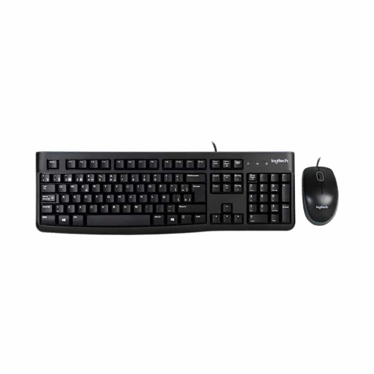 Teclado Logitech MK120 - Alámbrico / Combo Teclado y Mouse