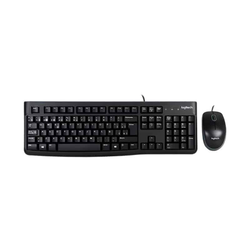 Teclado Logitech MK120 - Alámbrico / Combo Teclado y Mouse