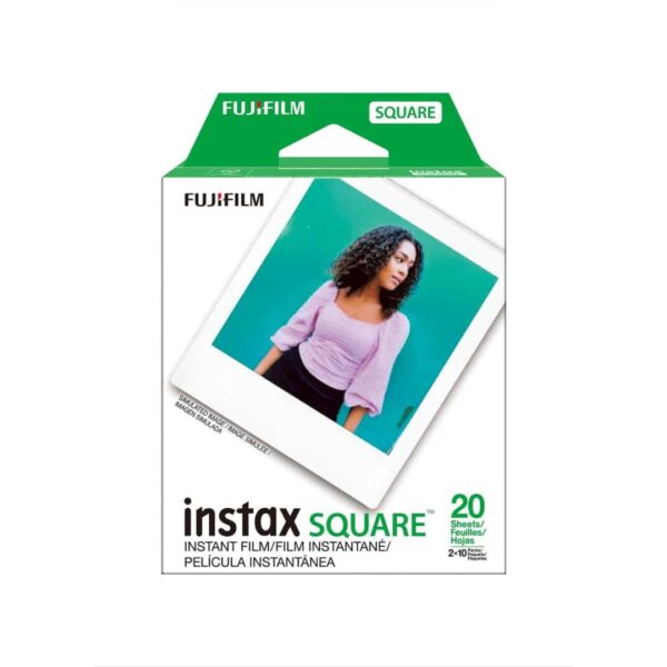 Papel Fotográfico Fujifilm Square - 10 hojas / 2 Packs