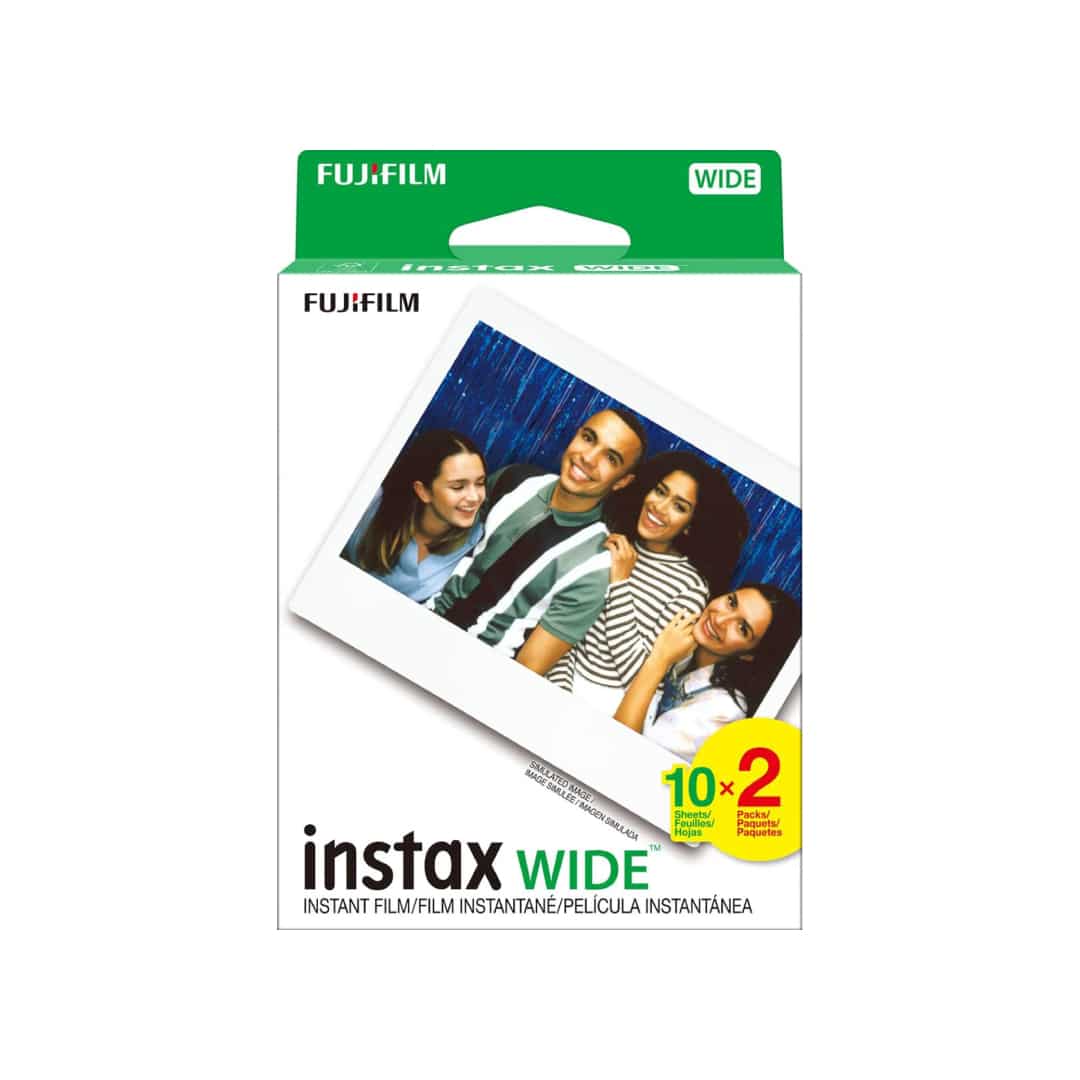 Papel fotográfico Fujifilm Wide - 20 hojas / 2x10 Packs Papel fotográfico Fujifilm Wide - 20 hojas / 2x10 Packs