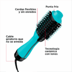 Secador Revlon One-Step Volumizer, Mint.