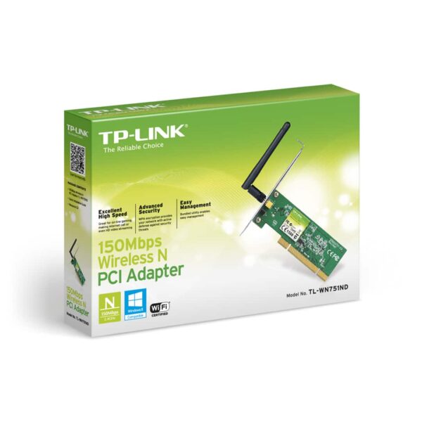 Adaptador TP-Link TLWN751ND - Inalámbrico