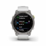 Garmin epix Gen 2 Sapphire Edition 47mm (010-02582-20), White Titanium with White Band -2