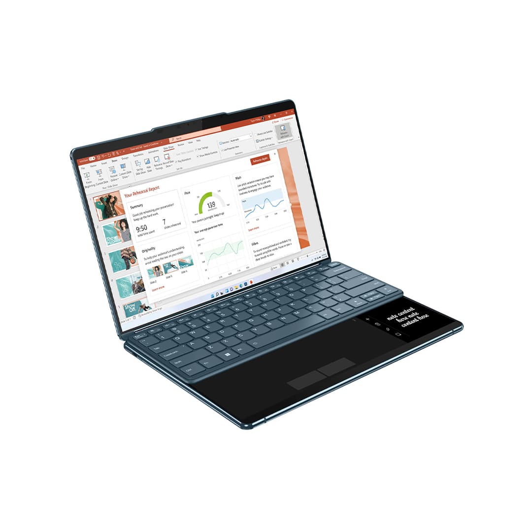 Lenovo Yoga Book 9i 2-in-1 (82YQ0007US), Intel Core i7-1355U, 16GB, 512GB SSD, 13.3 2.8K OLED Touch, US, W11 -2 Laptop Lenovo Yoga Book 9i 2-in-1 - Intel Core i7 / 16GB / 512GB SSD