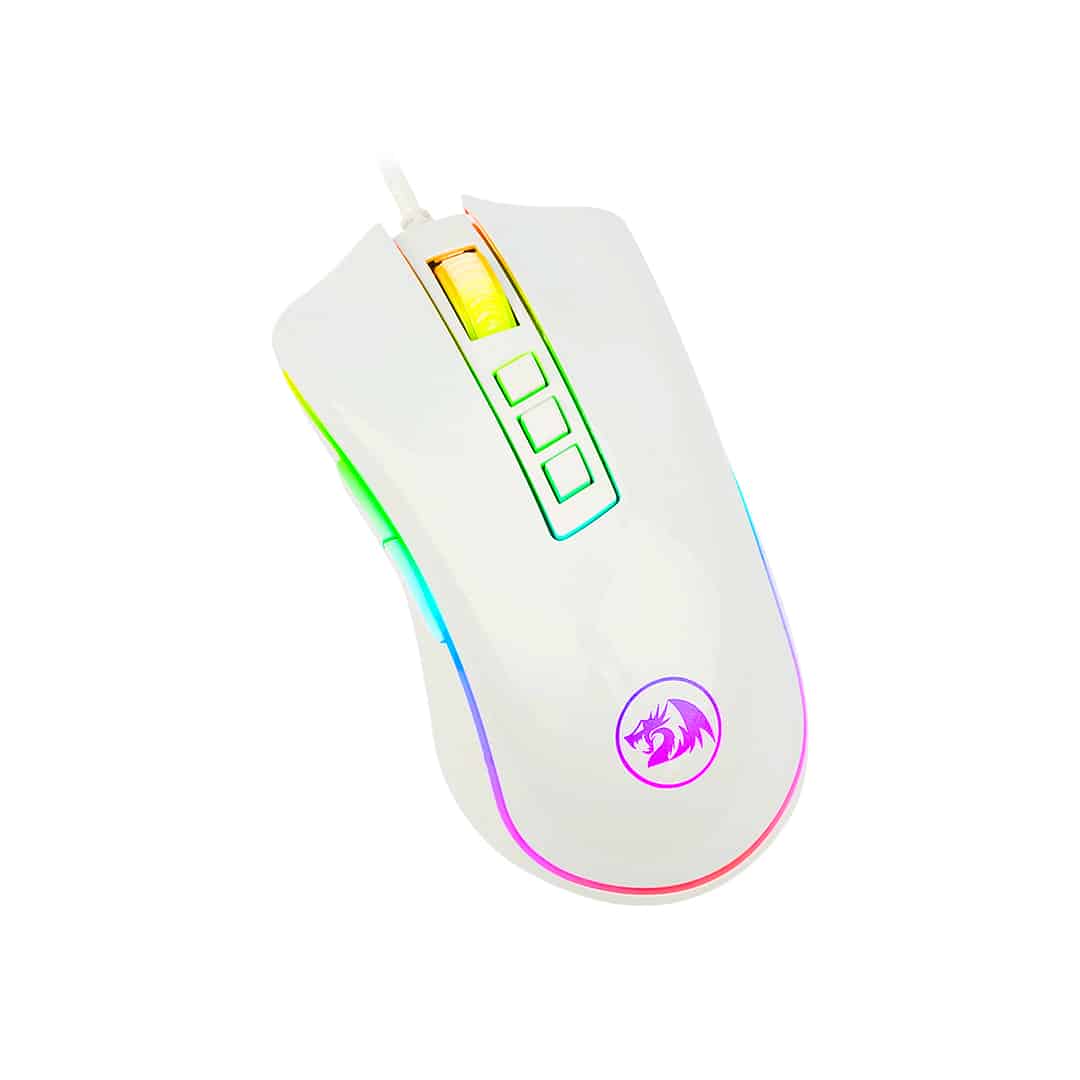 Redragon Cobra Chroma M711W White Mouse Redragon Cobra Chroma M711W