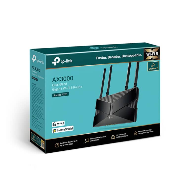 Router TP-Link AX53 - Wi-Fi 6 / AX3000