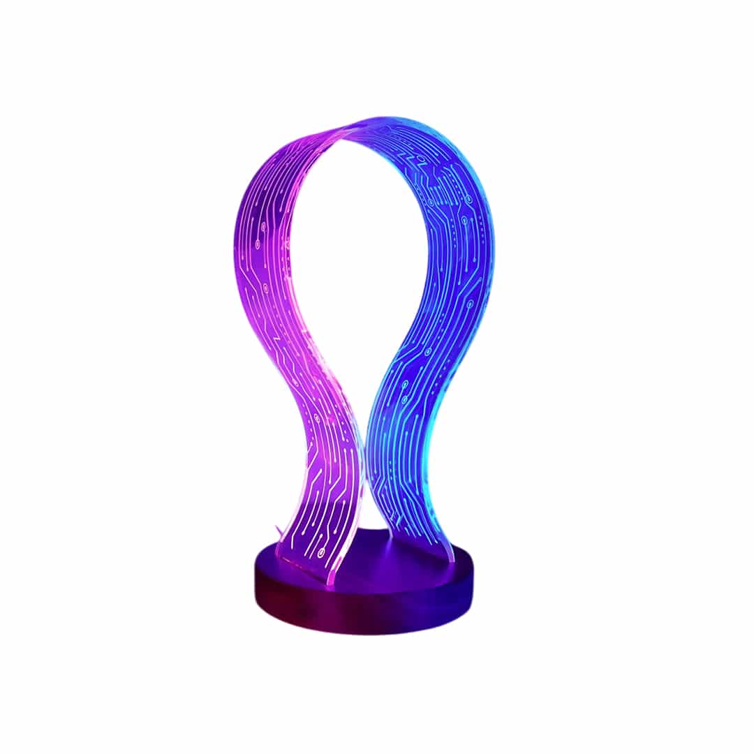 light up headphones stand pj7701-9999 -2 Headphone Stand Light Up
