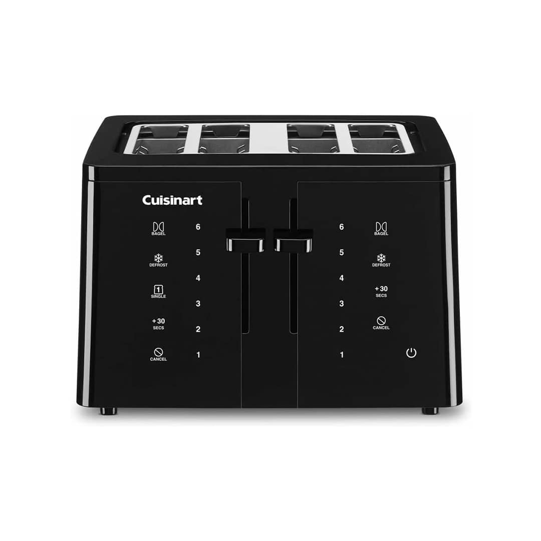 Cuisinart 4-Slice Touchscreen Toaster CPT-T40 Black Tostadora Cuisinart 4 Slice - Touchscreen / CPT-T40