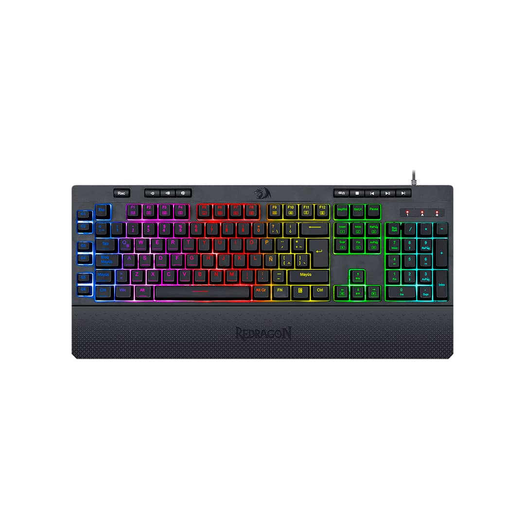 Redragon Shiva K512RGB-SP, Black Teclado Redragon Shiva K512RGB-SP