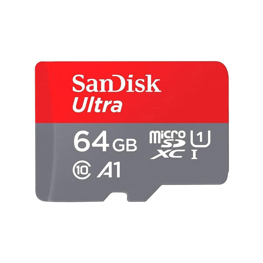 SanDisck. A1. 64GB. 120mbs. (Teléfono) (1) Memoria SanDisck A1 - 64GB / 120mb/s