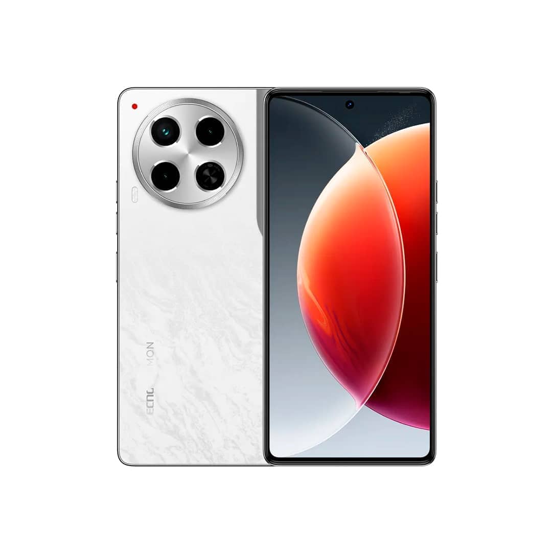 TECNO CAMON 30 5G UYUNI SALT WHITE Teléfono Celular Tecno Camon 30 5G - 8GB / 512GB