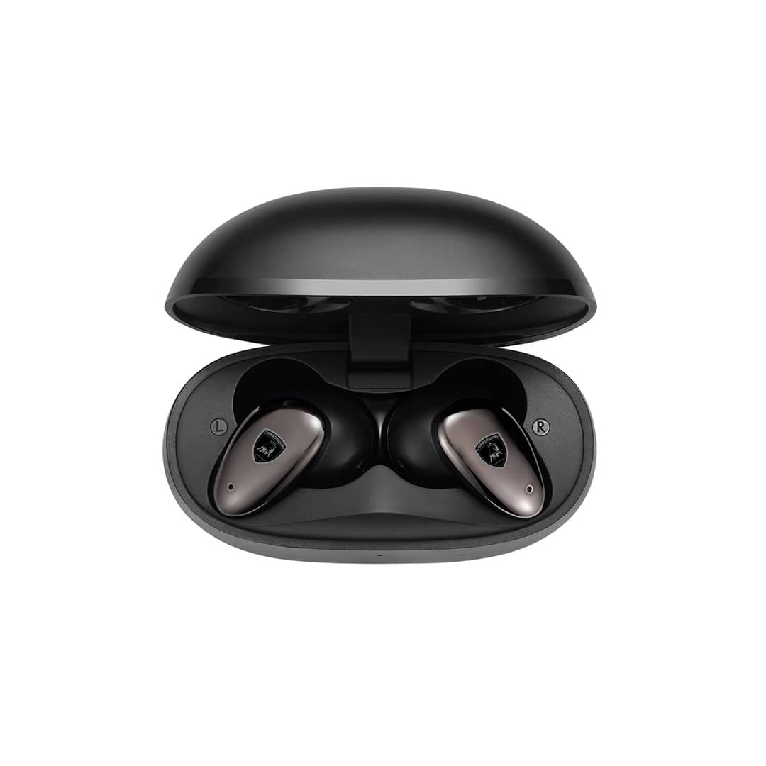 Lamborghini Lambo Buds Huracan 300 LB-TWS Nero Nemesis Audífonos Lamborghini Buds Huracan 300 LB-TWS - Nero Nemesis