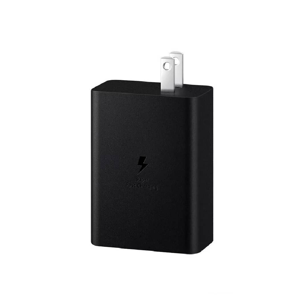 Samsung Power Adapter Trio 65W (EP-T6530), USB-C x 2, USB-A. Black -2 Cargador Samsung Trio 65W - USB-C x 2 / USB-A