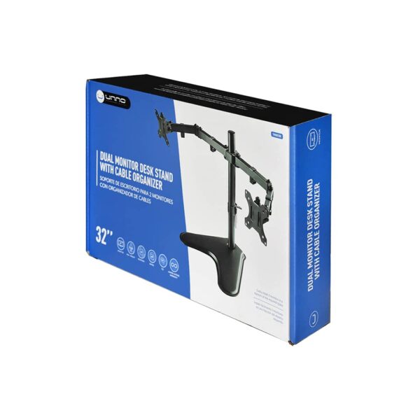 Desk Stand Unno Tekno 32" - Dual Monitor / TM8001BK