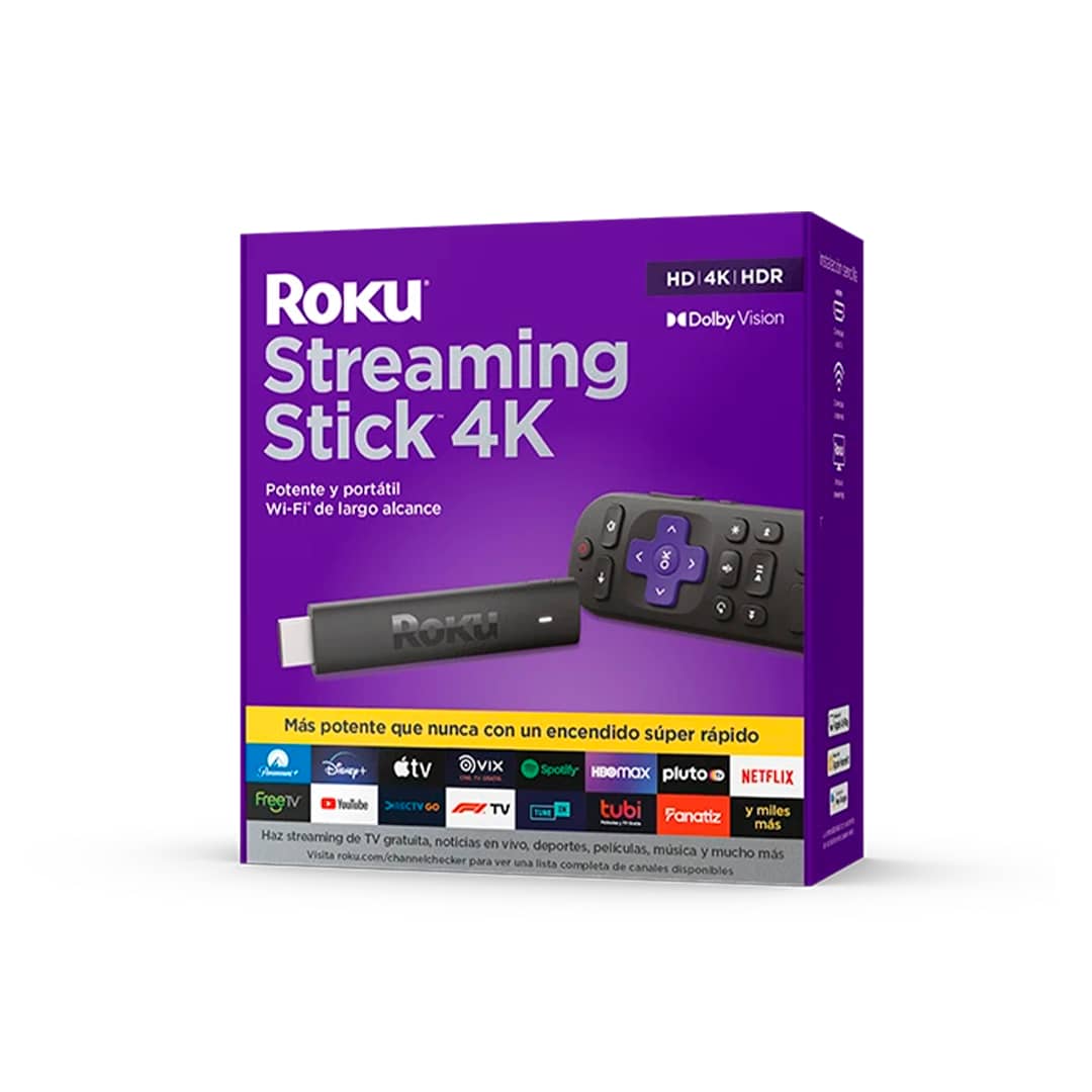 Roku Streaming Stick 4K (3820R) Roku Streaming Stick 4K