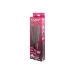Coby Plancha de Cabello CY3366-3111, Negro-Rosa. -2