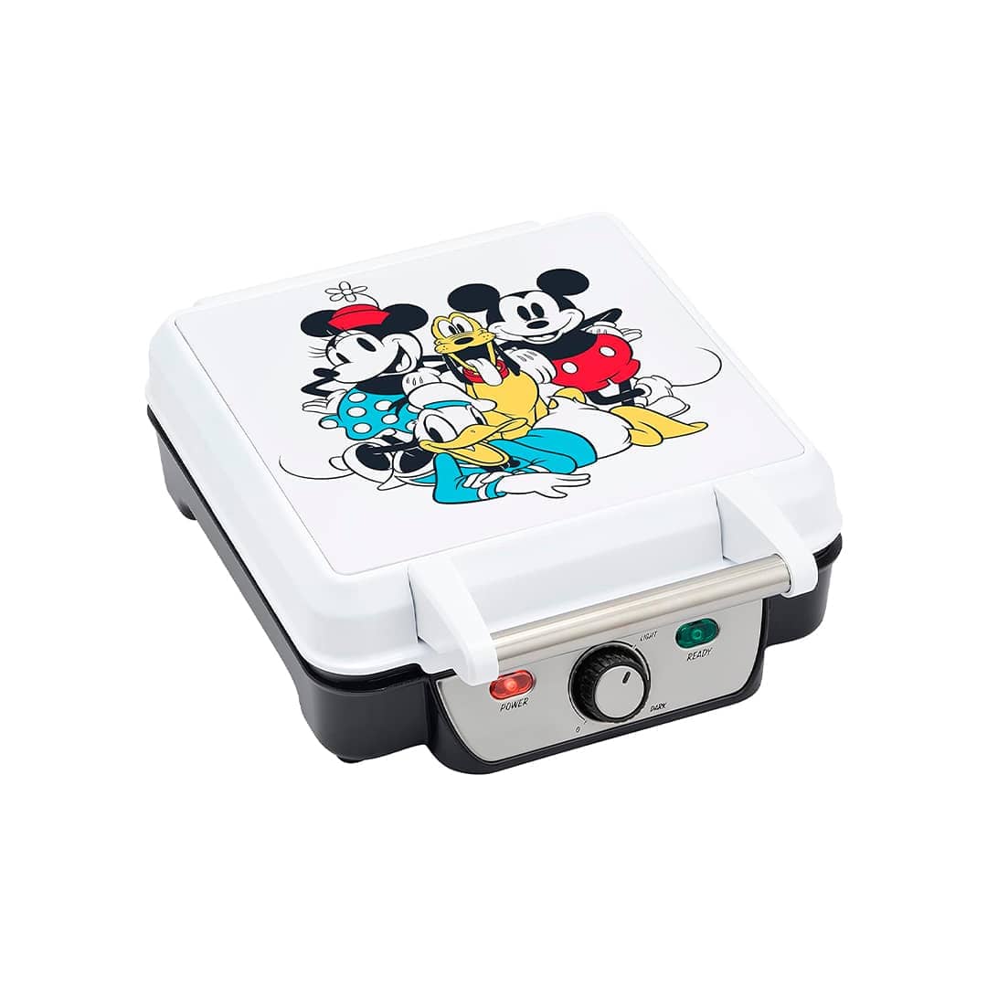 Disney Mickey and Friends 4 Slice Waffle Maker DSC-281B Wafflera Disney Mickey and Friends 4 Slice DSC-281B
