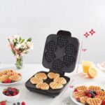 Mini Wafflera roja Dash DMMWH600GBRD04