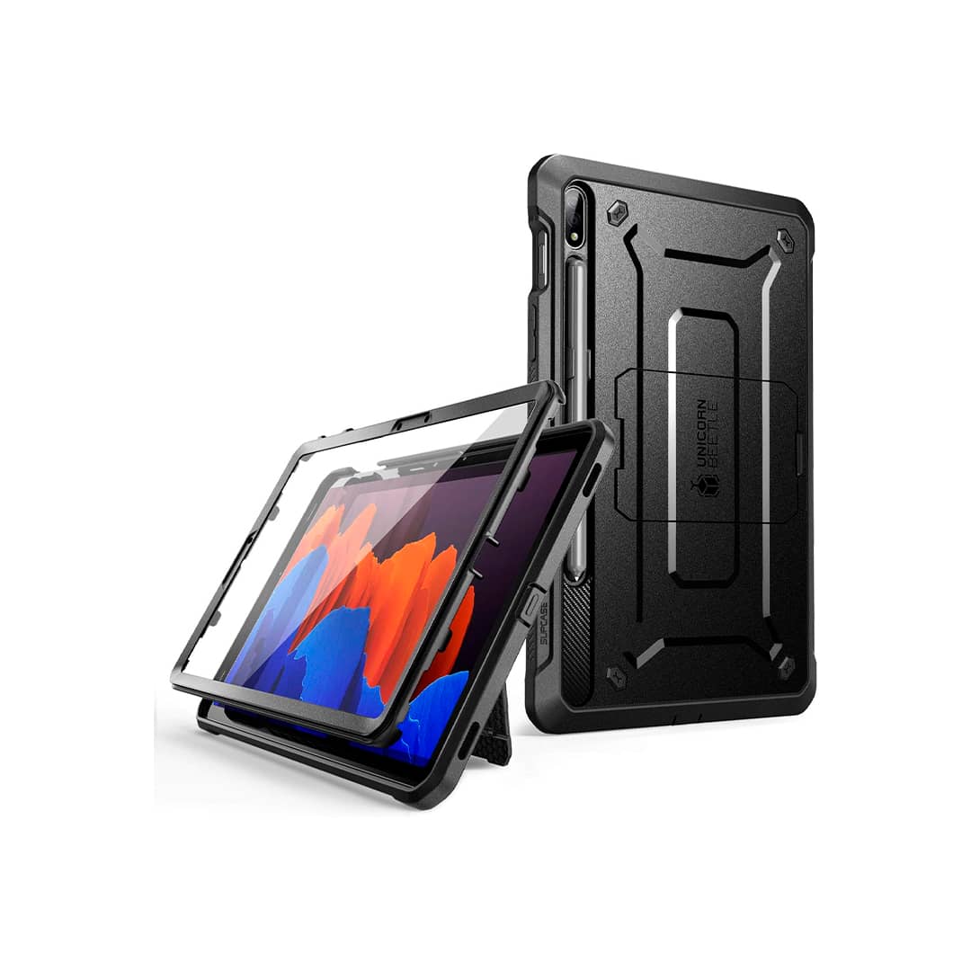 Supcase Unicorn Beetle Pro (SUP-2021TabS7FE-12.4-UNPro-SP) Black (1) Forro Supcase Unicorn Beetle Pro - SUP-2021TabS7FE-12.4-UNPro-SP