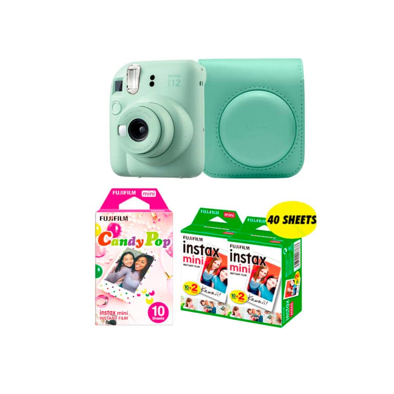 Cámara Fujifilm Intax Mini 12 + 50 Paper (Combo A)