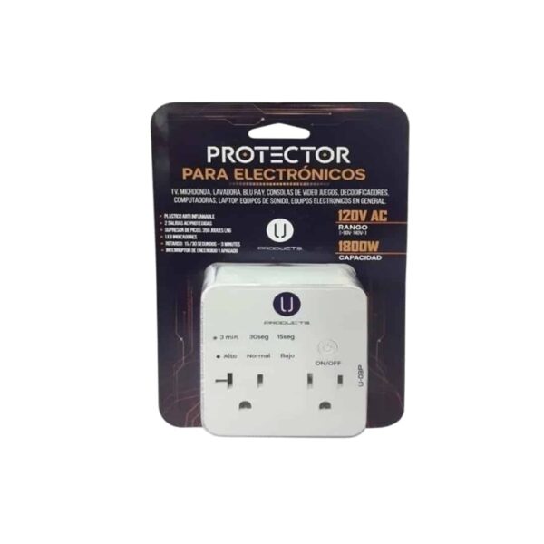 Protector para Electronicos UProducts U-03P - 120V / 1800W
