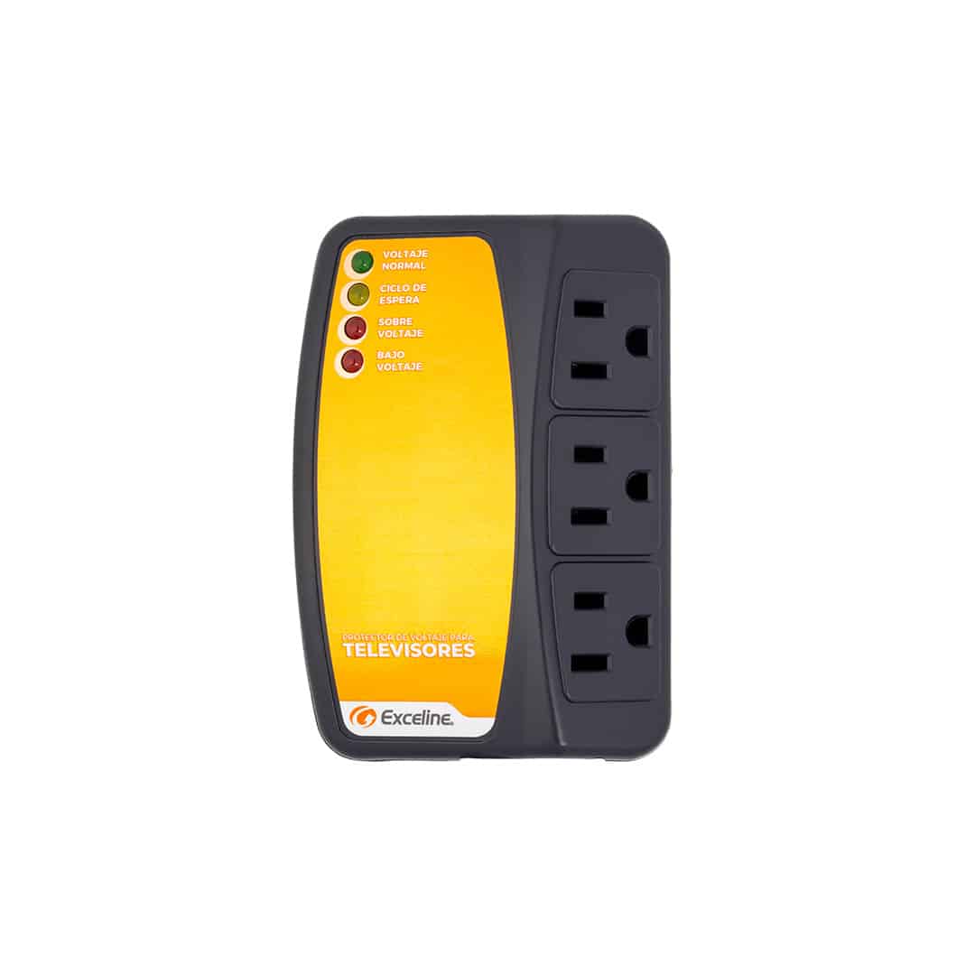 Exceline Protector de Voltaje para Televisores GSM-TV120 120V Exceline Protector de Voltaje para Televisores GSM-TV120 120V
