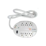 Protector de Voltaje Exceline para Equipos Electrónicos Multitoma 120 V a 1800 W - Imagen 2