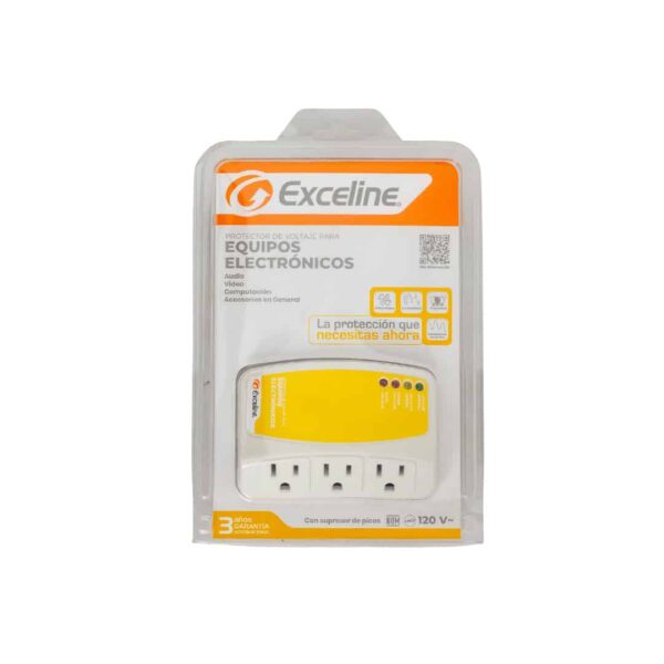 GSME120 PROTECTOR PEQUIPOS ELECTRON.TRES TOMAS 120VAC -2
