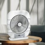 Ventilador de Mesa WINNINGSTAR ST-4049 - 8" / Luz LED 