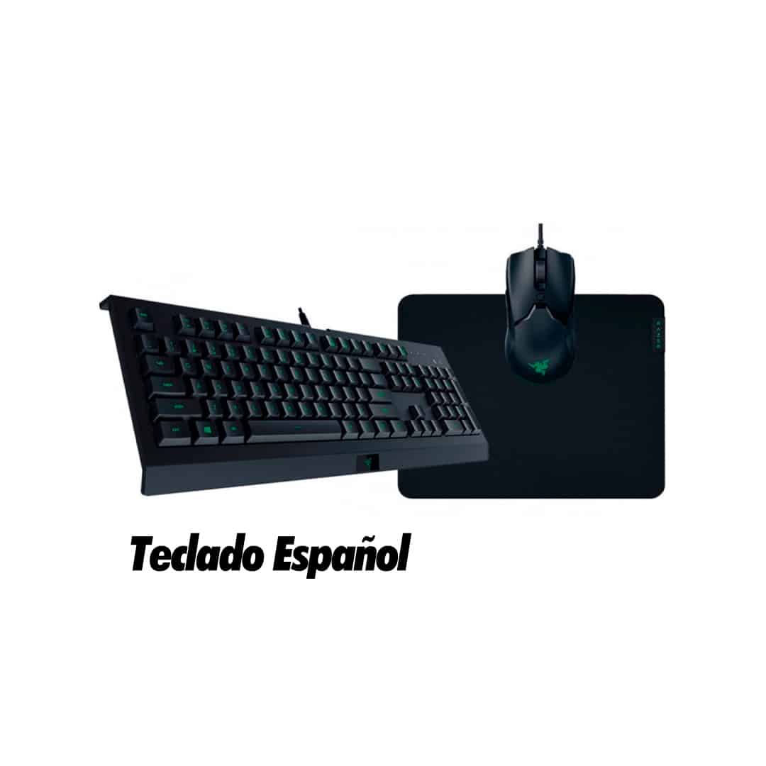 Razer-Level-Up-Bundle-Cynosa-Lite-Gigantus-V2-Viper-Mini-RZ85-02741400-B311-ESP-Black-2 Teclado Razer Level Up Bundle + Ratón y Mousepad / Español / Negro - Imagen 1