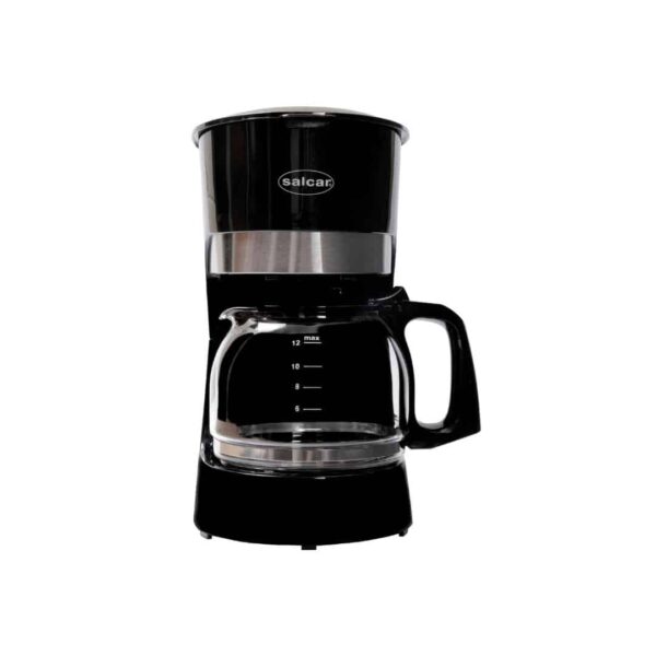 Cafetera Salcar Clasica 12 Tazas - Negro / SAL-CFM12T-BK